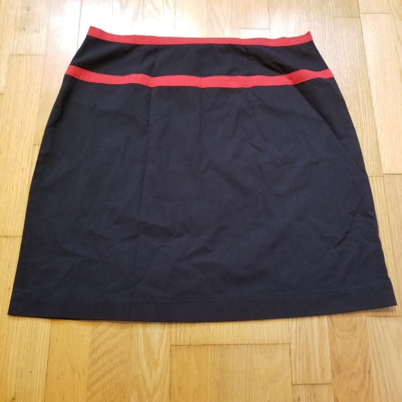 Mod Robes Cyber Goth Red Skirt - Picture 2 of 4